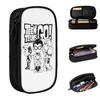 Creative Teen Titans Go Team Up Pencil Cases Pencil Box Pen for Student Big Capacity Bags Office Gift Accessories