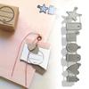 Small Pendants Metal Cutting Dies Scrapbooking Stencil for Album Paper DIY Gift Card Decoration Embossing Dies