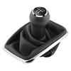 5 Speed Car Gear Shift Knob Gearstick Gaiter Boot Kit For  Golf4 Jetta Bora 1999 2004