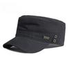 Unisex Pure Cotton Cadet Cap Flat Top Military Army Hat Breathable Sun Protection Outdoor Casual Patrol Cap for Men Women