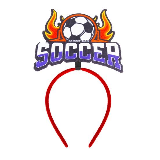 2026 Soccer Headband Functional Sports Hair Hoop Versatile Sports Hairband Unisex Game Day Football Fan Accessory