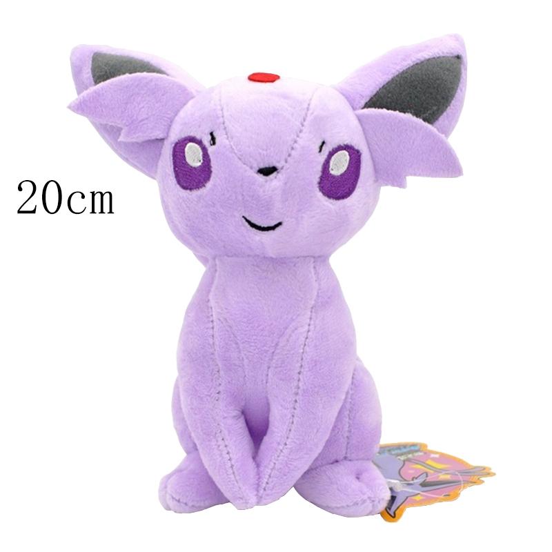Eevee Collection Plush Flareon Vaporeon Stuffed Doll Anime Espeon Umbreon Glaceon Leafeon Sylveon Toys hobbis Kid Gift