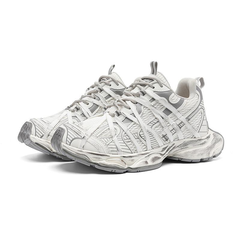 Dad shoes new invisible inner height increase CM dirty shoes sports shoes muffin platform straps niche casual shoes