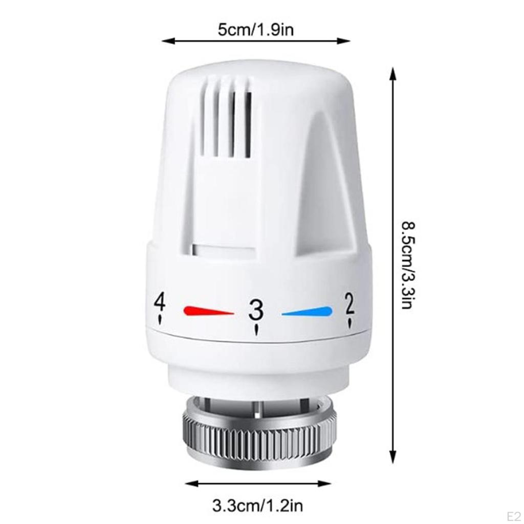 Automatyczny zawór radiatora, profesjonalna głowica termostatyczna, metalowa głowica wymienna do urządzenia grzewczego