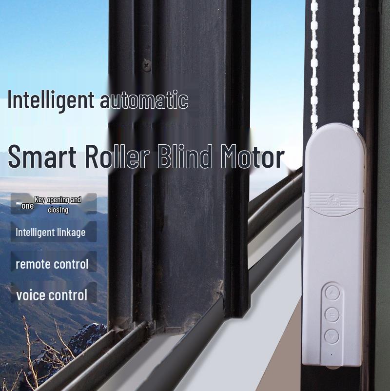 Smart Bluetooth Zigbee Roller Blind Motor with Tuya Remote Control