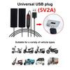 Universelle Motorrad-Heizgriff-Abdeckung - USB-Elektroheizung, Verlängerte Wärme für Motorrad-, Fahrradlenkergriffe Abdeckung