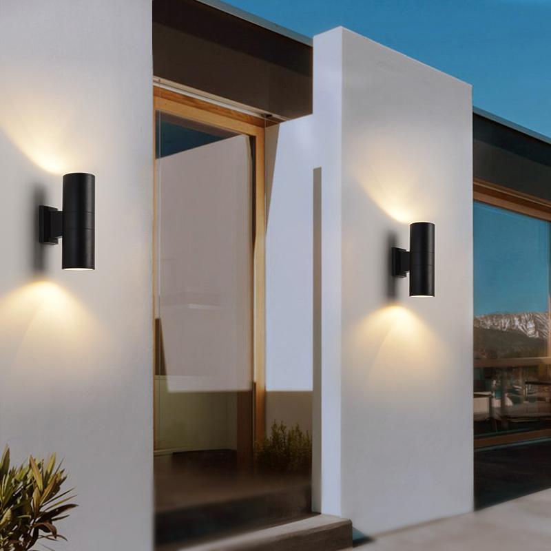 LED Outdoor Waterproof Wall Lamp Bedroom Living Room Aisle Corridor Wall Light Lighting Porch Garden Lamp Decorative Wall Sconce