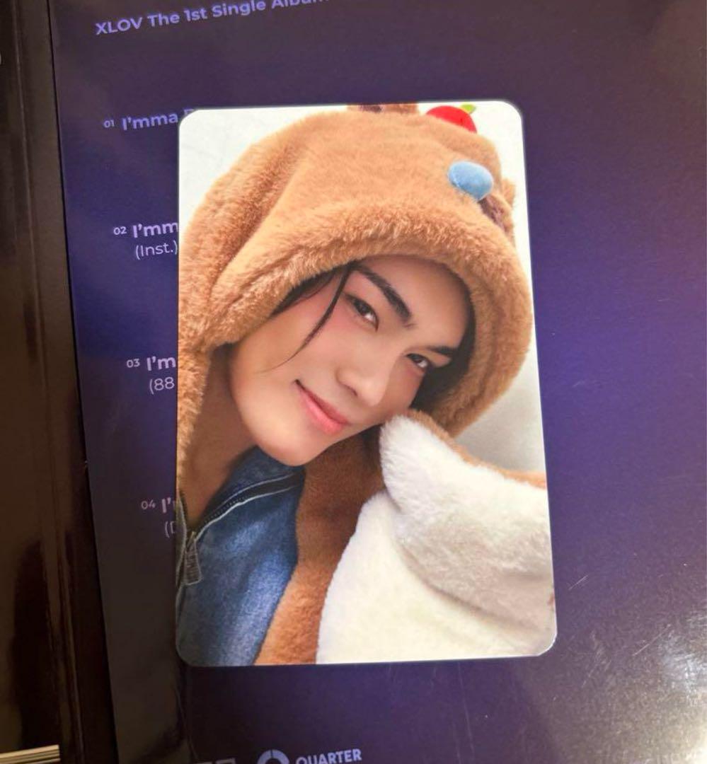 

[USED] XLOV Hyun Trading Card MAKESTAR Bonus HYUN