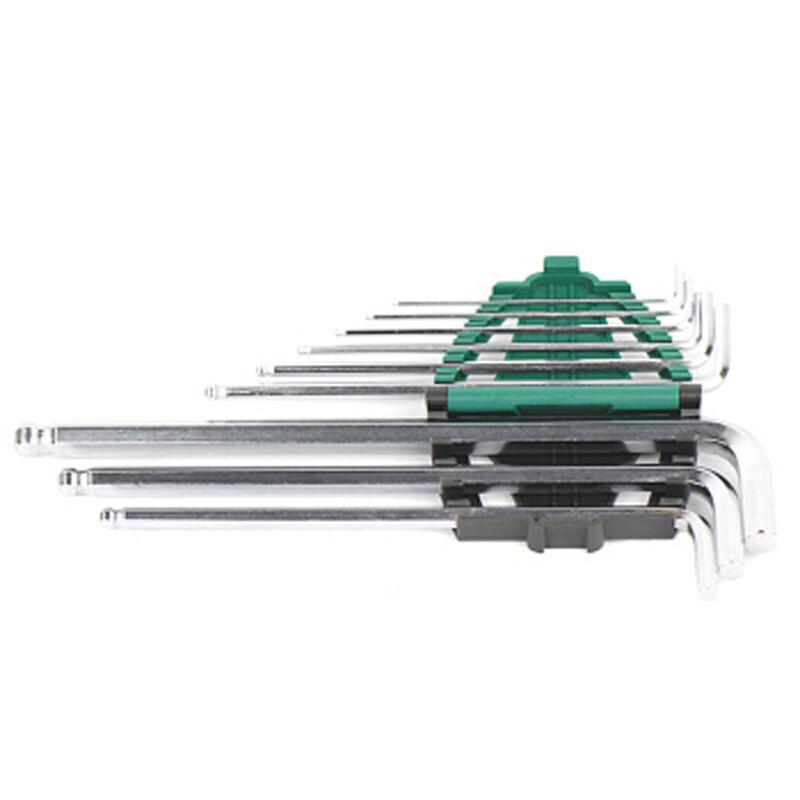 SATA 09105 Extra Long Ball End Hex Key Set (9-Piece)