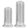 Galvanized Cross Slot Countersunk Flat Head Screws - White Zinc, Sizes M2 To M4