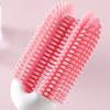 Cleaning Brush with Extended Handle Soft Food-Grade Silicone Head Baby Feeding Bottle Brush Family Bottle Cleaning Tool