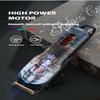 LED Digital Display Super High Power Long Battery Life Electric Hair Clipper  Rechargeable Hair Clipper  Oil Head  Retro Metal Electric Hair Clipper