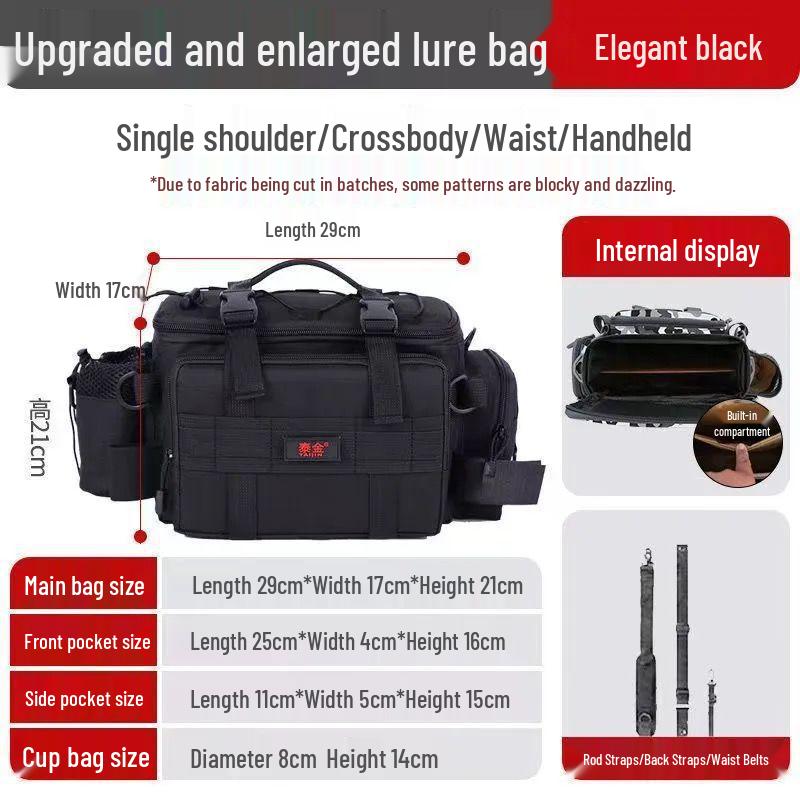 Multi-functional Waterproof Fishing Gear Storage Waist Pack