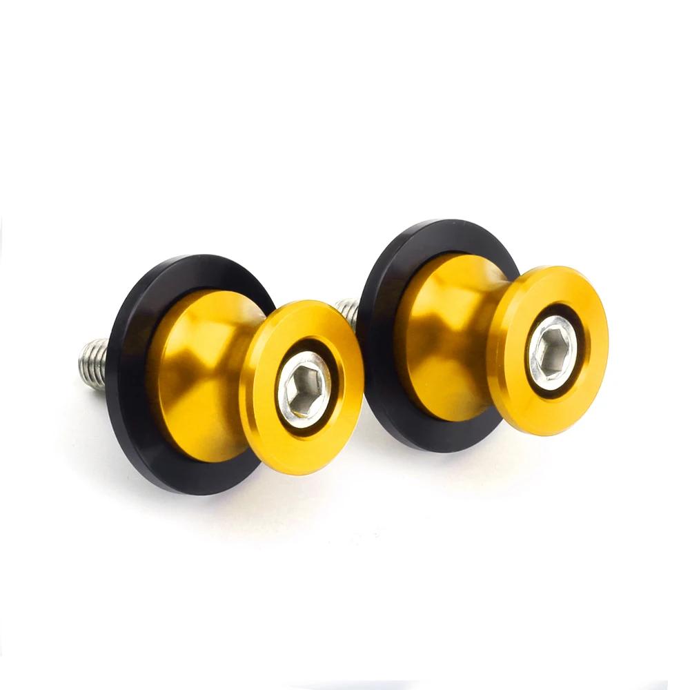 For Yamaha Yzfr7 Yzf R7 Accessories 2021 2022 2025 2024 1 Pair Swingarm Spools Slider Stand Screws 6MM Motorcycle Parts
