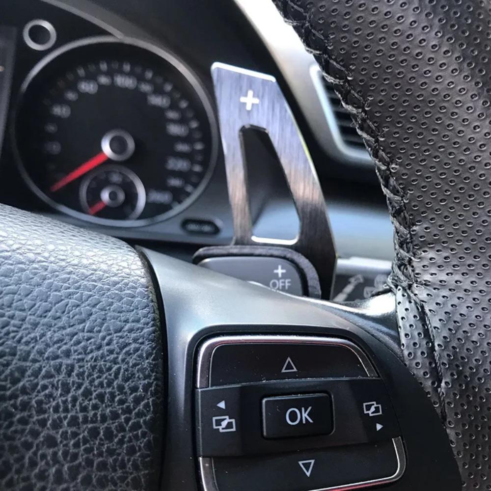 Dsg Steering Wheel Paddle Extension Shift Cover For Vw Golf 5 6 Mk6 Gti R Jetta Mk5 Passat B6 B7 Cc Polo Sharan Tiguan Seat Leon