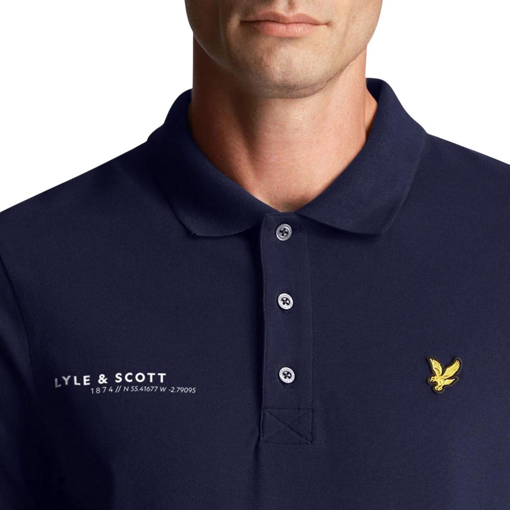 Lyle & Scott Mens Coordinates Polo Shirt
