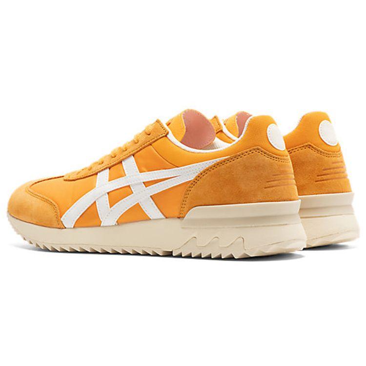 ONITSUKA TIGER California 78 Fabric Cow Split Leather Sports Comfortable Durable Low-Top Lifestyle Casual Shoes Unisex Sneaker Yellow 1183A355-802