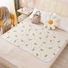 Washable Menstrual Pad Waterproof Anti Leakage Non Slip Mattress Pad Reusable Period Bed Pad for Girls Students Dormitory