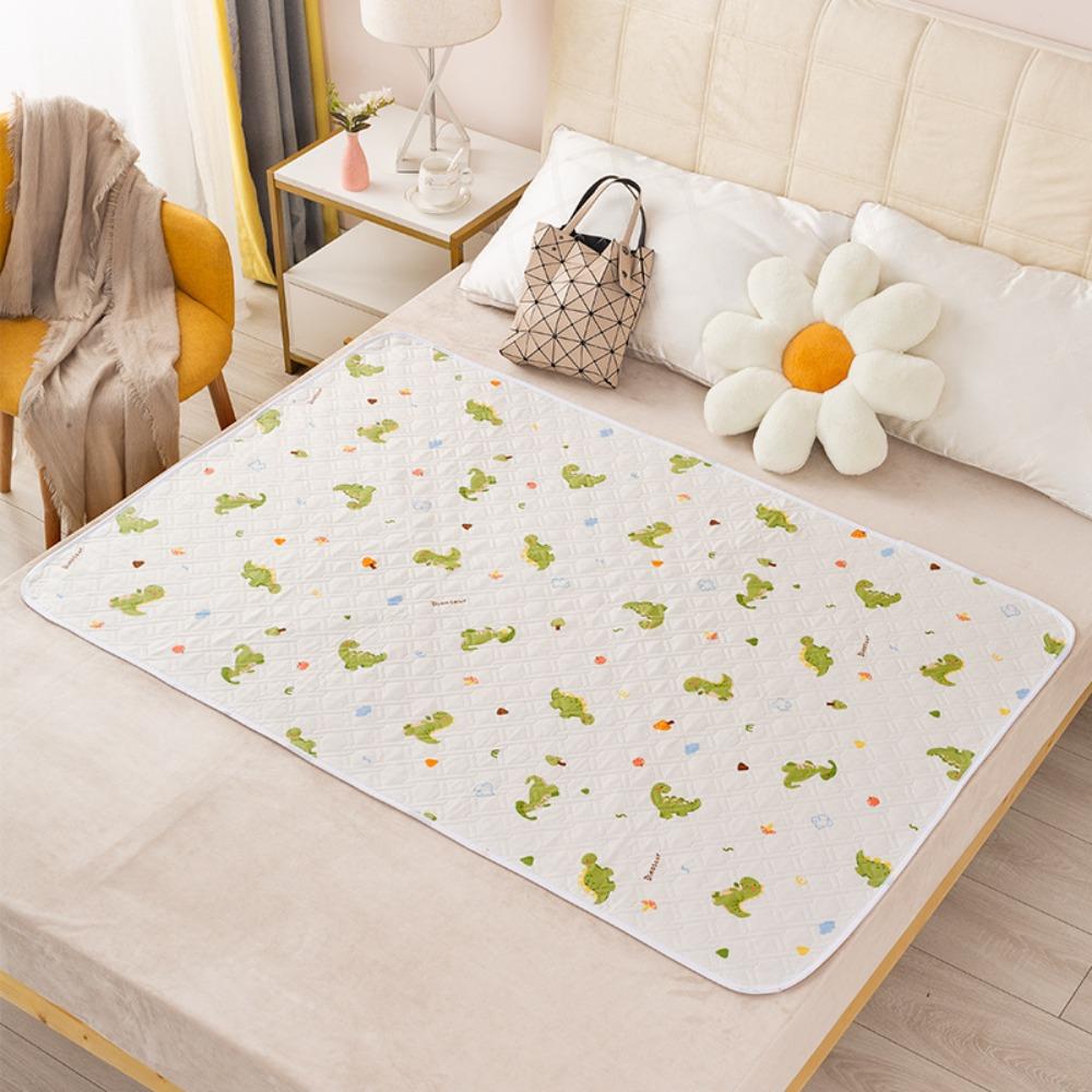 Washable Menstrual Pad Waterproof Anti Leakage Non Slip Mattress Pad Reusable Period Bed Pad for Girls Students Dormitory