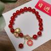 Pendant Burst Bead Bracelet Lucky Cat Beads Bangles Delicate New Snake Year Bracelet  New Year