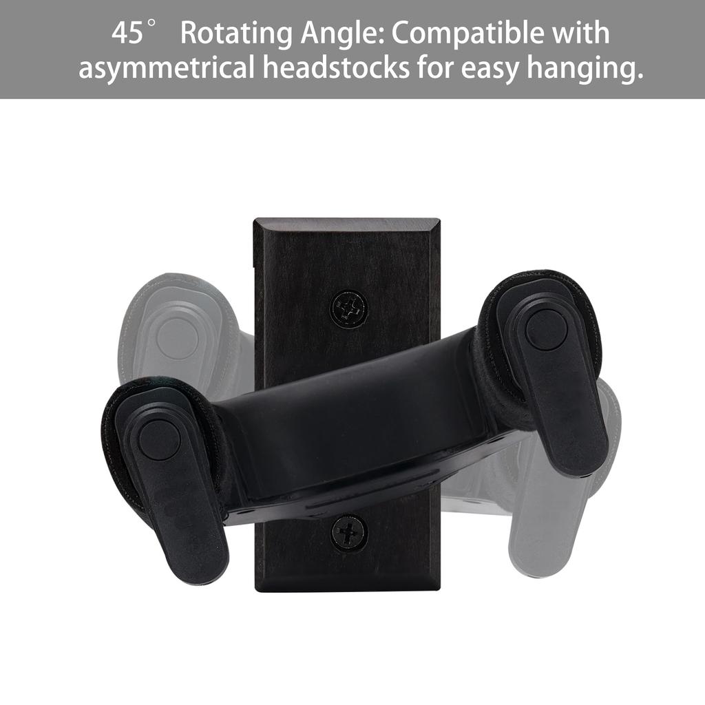 Sondery Guitar Wall Mount Stand Wall Mount Holder for Ukulele and Easily Attaches To Wood Wood and Brick Walls Hanger, Hook, Bass, Auto-Locking,