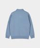 BIRBANTE Soft Washable Cable Collar Knit - Sky Blue