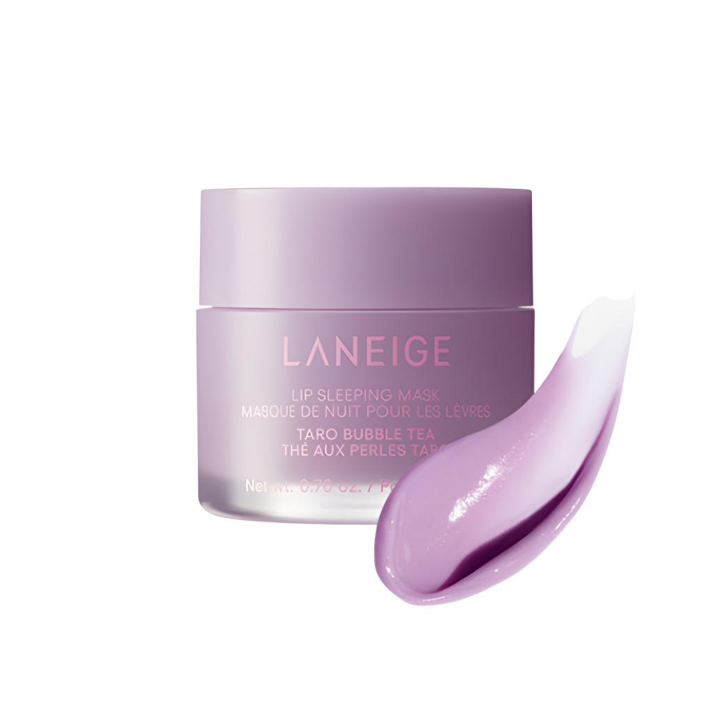 

LANEIGE Lip Sleeping Mask EX Taro Bubble Tea 20 g – Flavor Edition Overnight Lip Mask