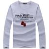 Men's Large Size Round Neck Long-Sleeve Slim Bottoming Sweatshirts for Spring and Autumn