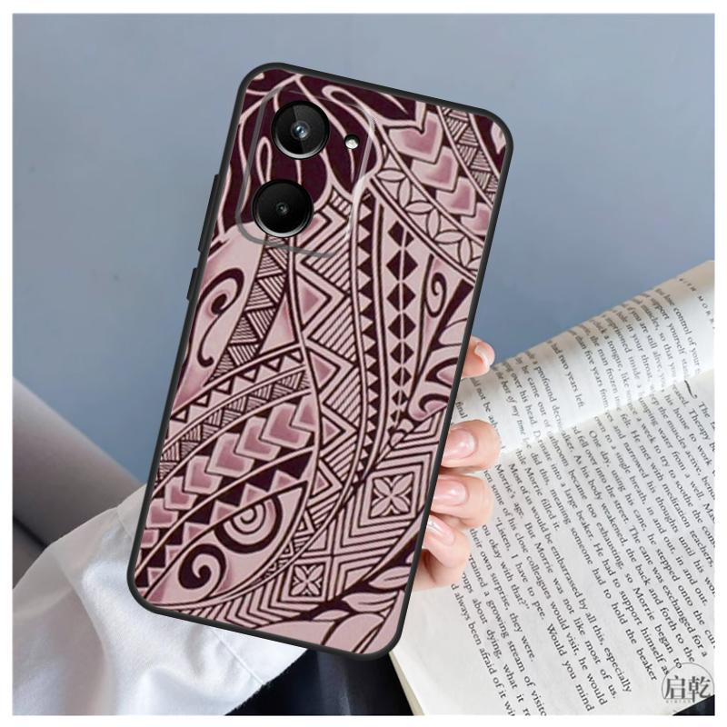 Hawaiian Ornament For Realme C53 C55 C75 C71 C61 C33 C63 C51 C65 C67 11 12 13 14 Pro Plus GT6 GT7 15 Pro Case