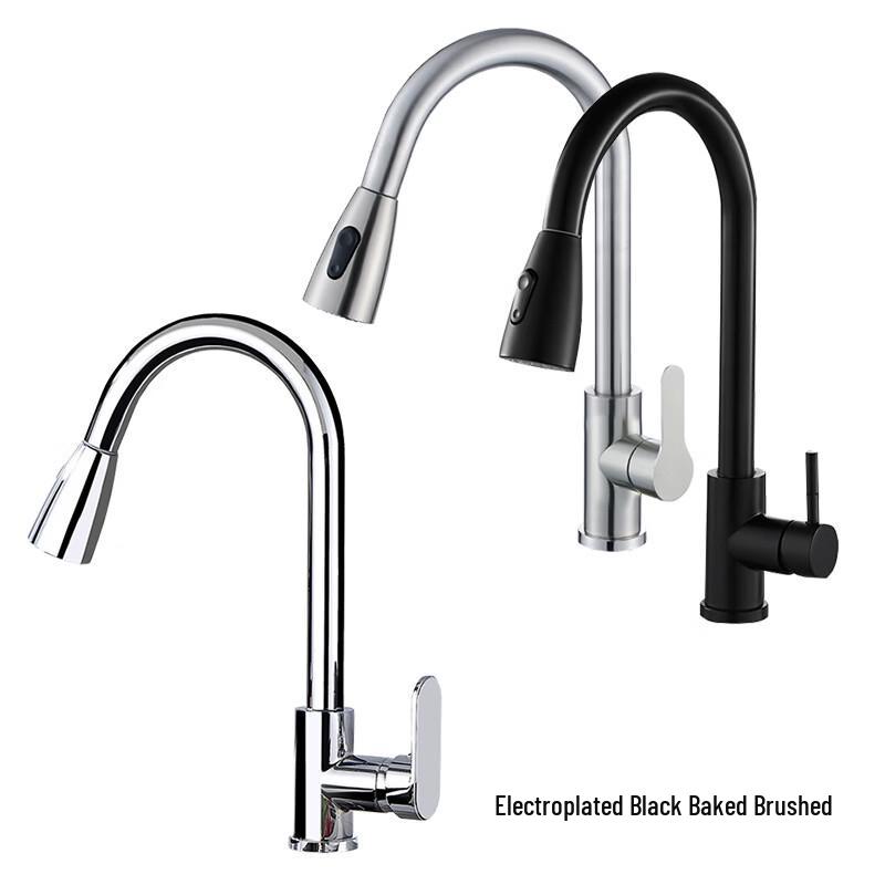 

VEMUSE Pull-Out Kitchen Sink Faucet