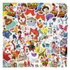 Наклейки Yo-kai Watch: 60 водостійких мультяшних наліпок для декору - Ідеально підходять для канцтоварів, планувальників, пляшок для води та комп'ютерів.