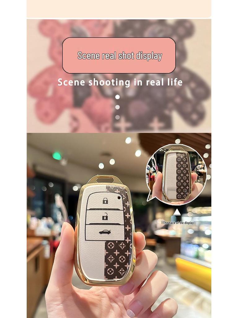 2025 Toyota Corolla Key Case: Dual Engine Protection with Elite Simple Buckle for Men & Women