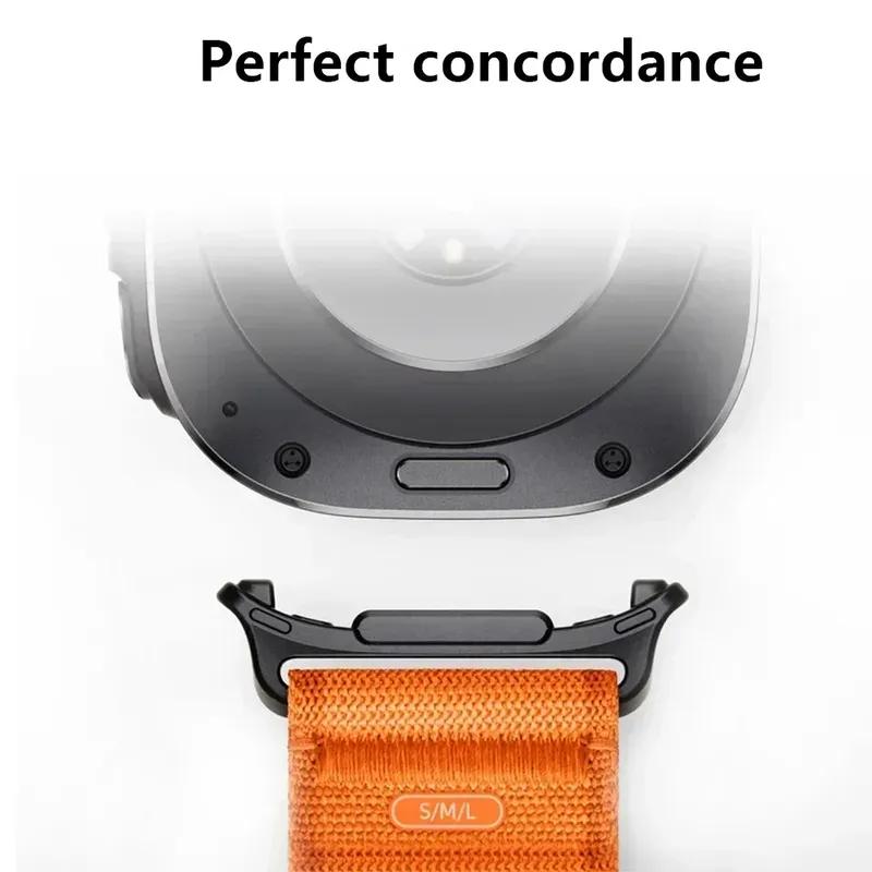 Nylonový řemínek pro Samsung Galaxy Watch 7 Ultra 47mm pásek Sportovní náramek s náramkem do terénu pro Galaxy Watch ultra 47mm pásek k hodinkám