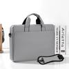 15.6" Water-Resistant Shockproof Laptop Bag, Portable & Lightweight Business Briefcase for Men & Women
