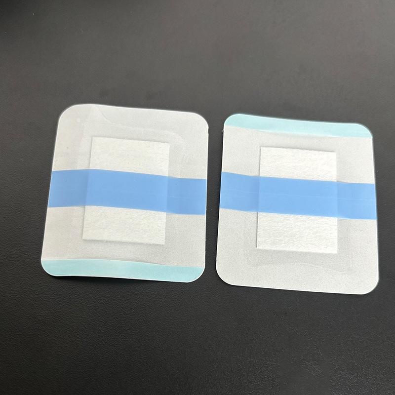 50Pcs Wound Bandage Waterproof Dressing Patches No Residue With Transparent Fixation Film