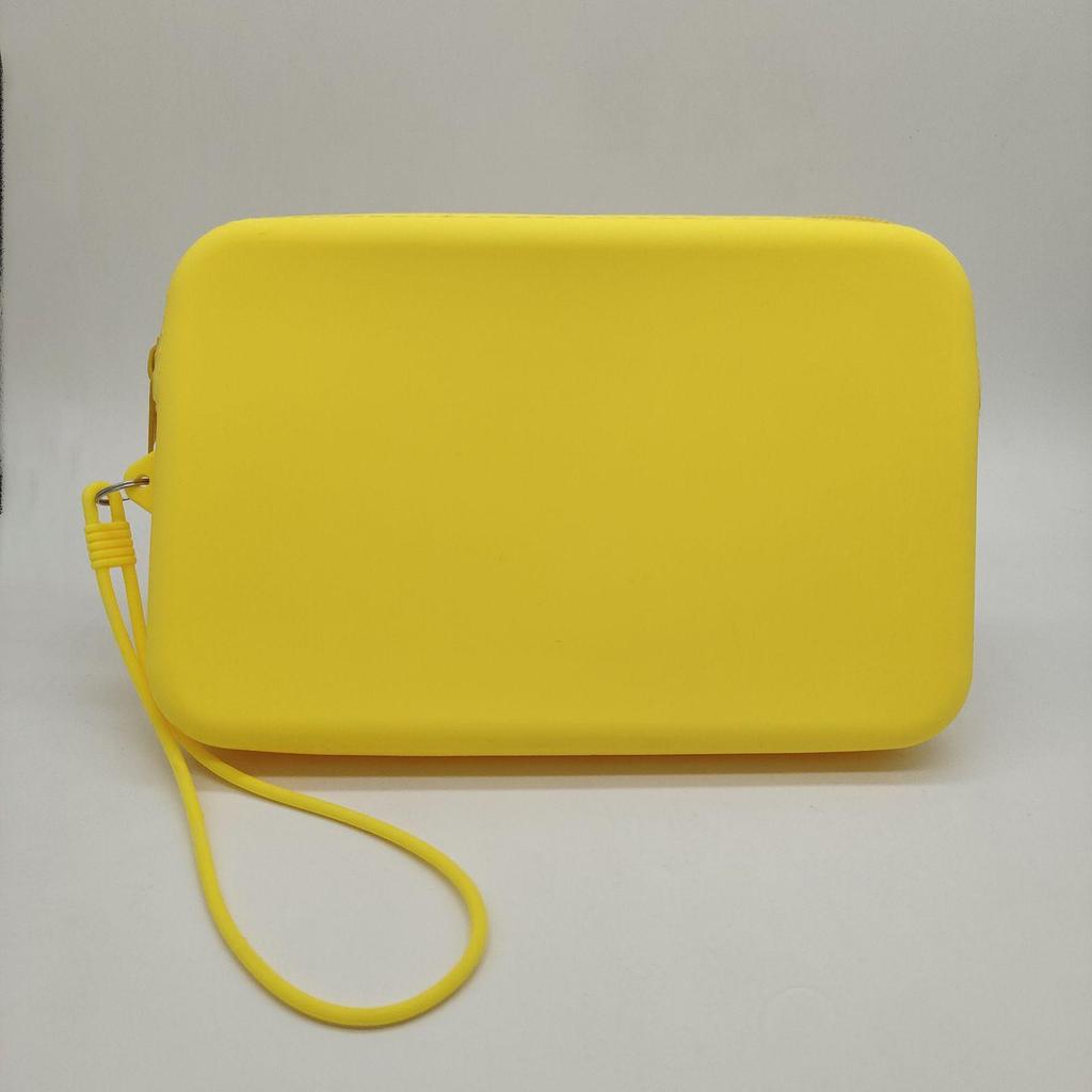 Women's Silicone Multifunction Wallet: Waterproof Makeup & Card Holder Handbag