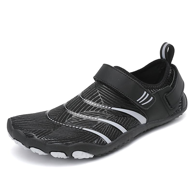 Large Size Couple's New Five-finger Outdoor Swimming, Wading Fitness Shoes, Beach Shoes, Breathable and Non-slip Parent-child Stream Walking Shoes