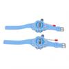 Children Walkie Talkies Watch LCD Screen Noise Reduction Telescopic Antenna Calling Walky Talky Watch Blue