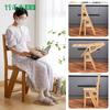 Ladder Household Folding Ladder Chair Ladder Stool Climbing Stool Chair Indoor Multifunctional Stepping Building
