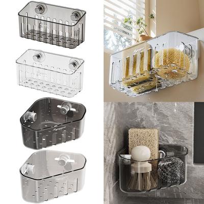 High Quality Rotating Sink Drain Racks Multi Functional Convenient Sponge Holder Wall Mounted Soap Drying Rack Kitchen Supplies
