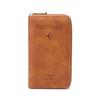 New long wallet, ticket document storage, travel mobile phone wallet, multifunctional zipper passport bag