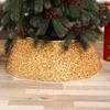 Retro Christmas Tree Skirts Sequin Xmas Tree Skirt Christmas Tree Surround Base  Festival