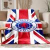 Rangers FC Soft and comfortable flannel Suitable for sofas living rooms outdoor camping travel and also makes a great anniversary gif