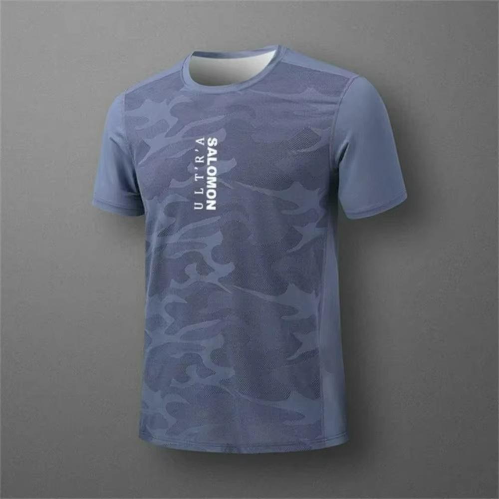 Summer Outdoor Running Sports T-Shirt Loose T-Shirt Summer 3d Printing Sports Leisure Dry Quickly Breathable Men's And Women's T-Shirt
