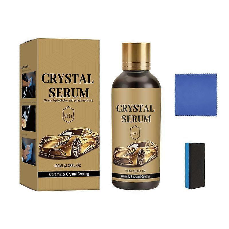 HK Car Ceramic Coating Kit: 100ml + Towel + Sponge