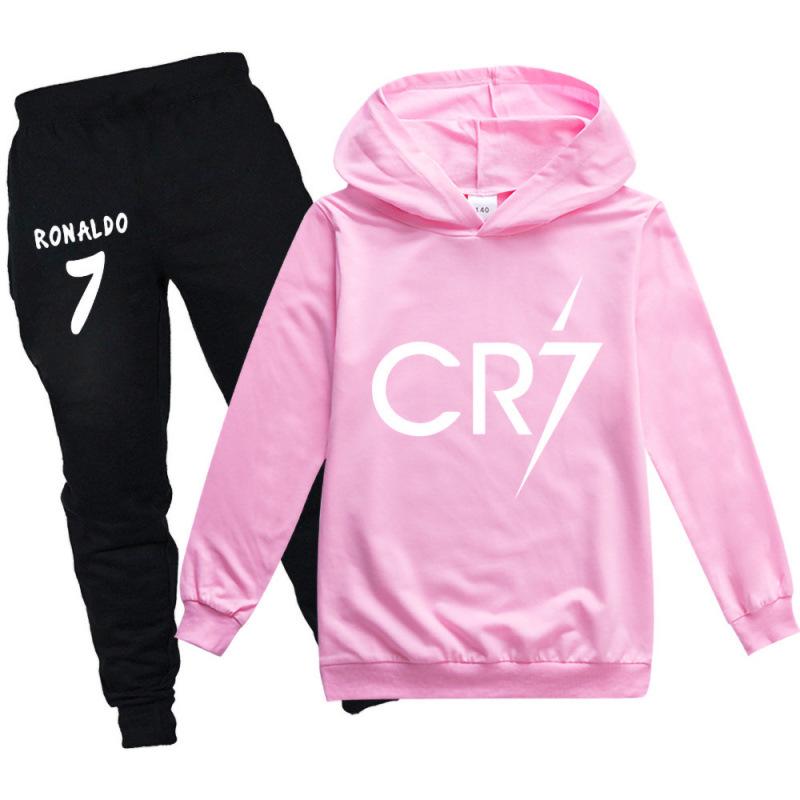 Children's Fleece Hoodie & Trousers Set (Sizes 100-160) - 2 Warm Sets