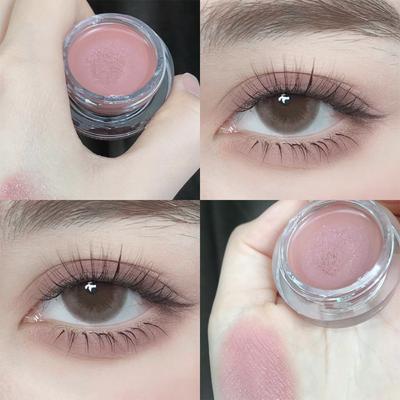 Monochrome Eyeshadow Cream Eye Concealer Base Makeup Eye Makeup Matte Eyeshadow Primer Dlouhotrvající voděodolná kosmetika