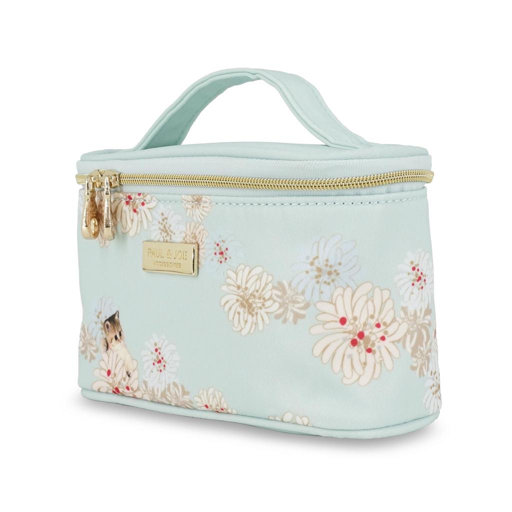 Paul Joe Accessoires Pouch With Handle Chrysantheme And Nounette Mint & PJA-P1353