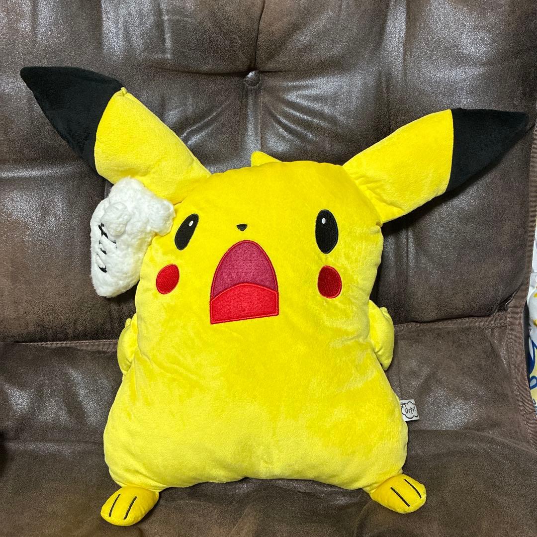 Pikachu Oops! Plush Pokemon Center 2014