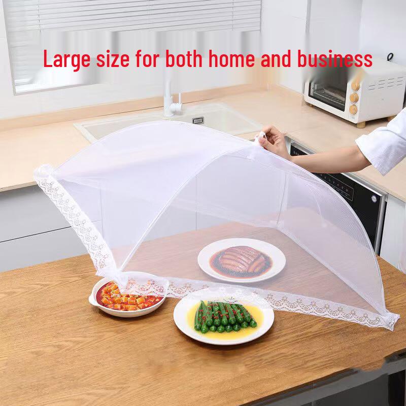Rectangular Foldable Mesh Food Cover